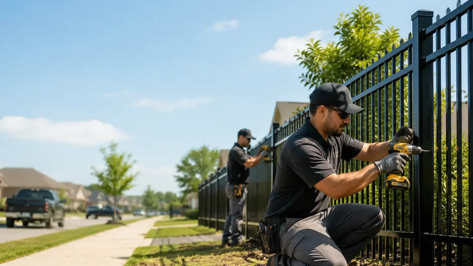 Metal Fence Installation in Ravenel, SC